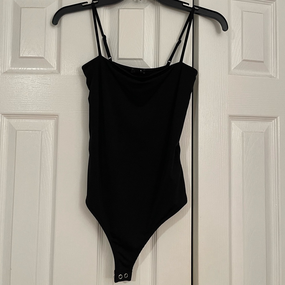 NWT Express Basic Black Tank Bodysuit